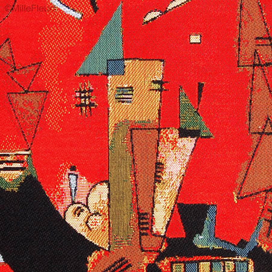 Mit und Gegen (Kandinsky) Sierkussens Meesterwerken - Mille Fleurs Tapestries