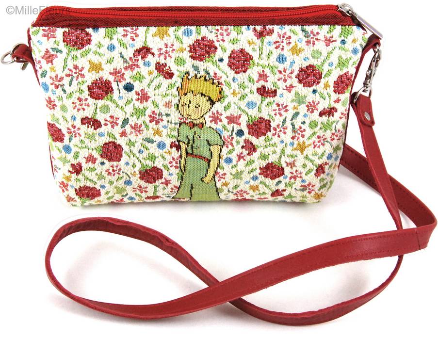 De Kleine Prins op bloemetjes Handtassen De Kleine Prins - Mille Fleurs Tapestries