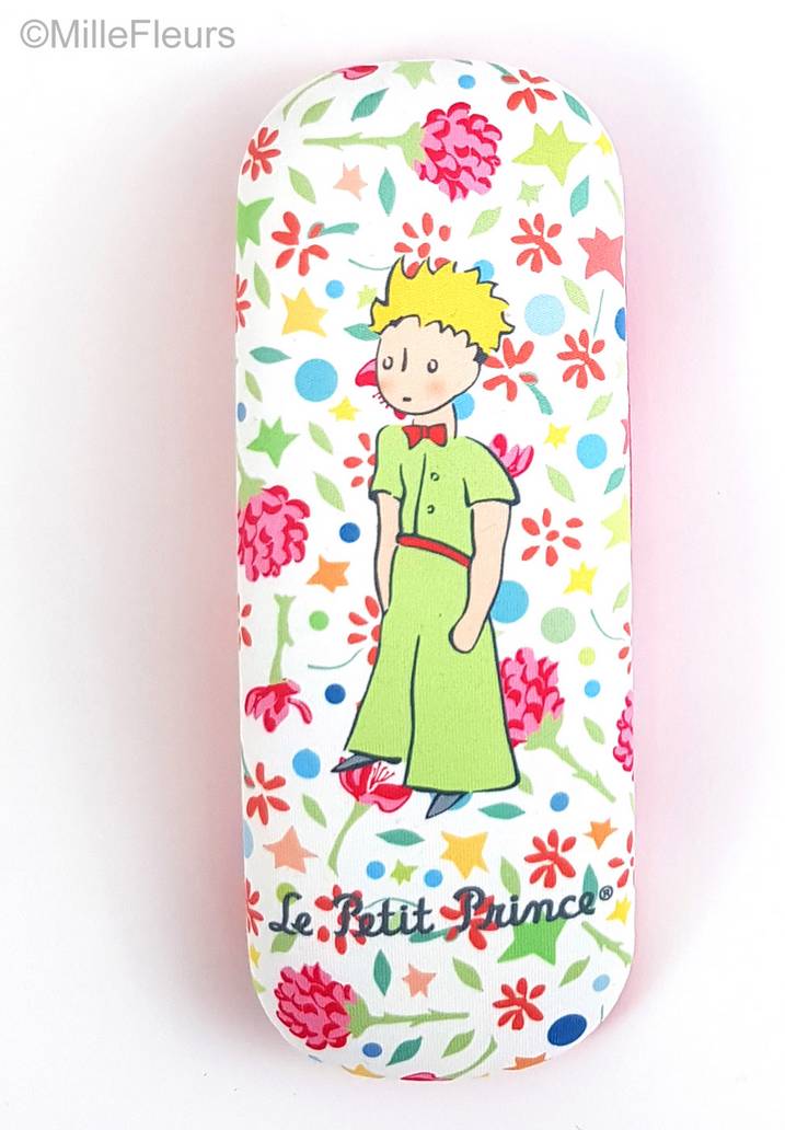 Le Petit Prince sur des fleurs Accessoires Etuis à lunettes - Mille Fleurs Tapestries