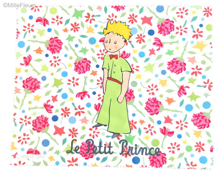 Le Petit Prince sur des fleurs Accessoires Etuis à lunettes - Mille Fleurs Tapestries