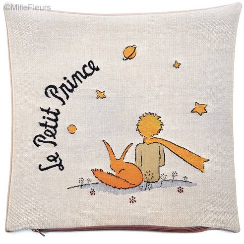 The Little Prince backview with fox (Antoine de Saint-Exupéry)