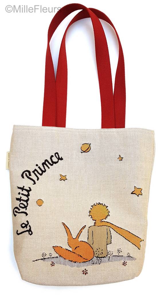 Le Petit Prince dos/renard Shoppers Le Petit Prince - Mille Fleurs Tapestries