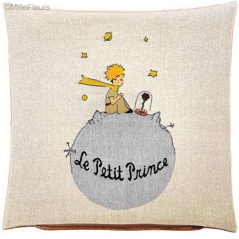 Le Petit Prince avec une rose (Antoine de Saint-Exupéry)