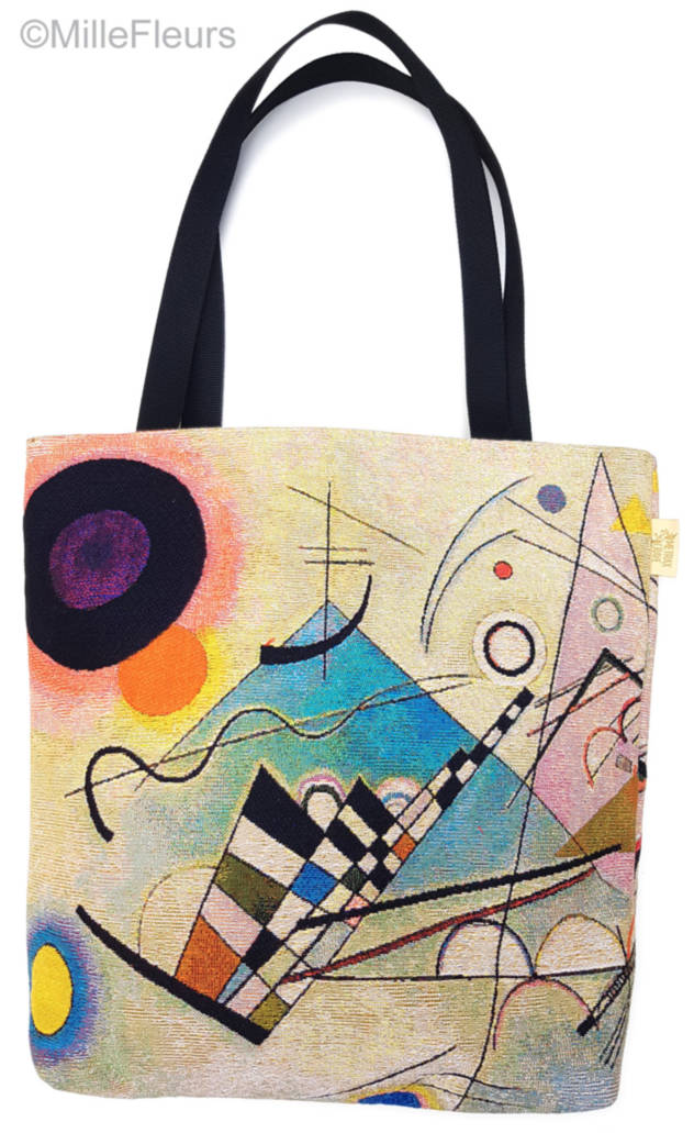 Composición VIII (Kandinsky) Bolsas de Compras Obras Maestras - Mille Fleurs Tapestries