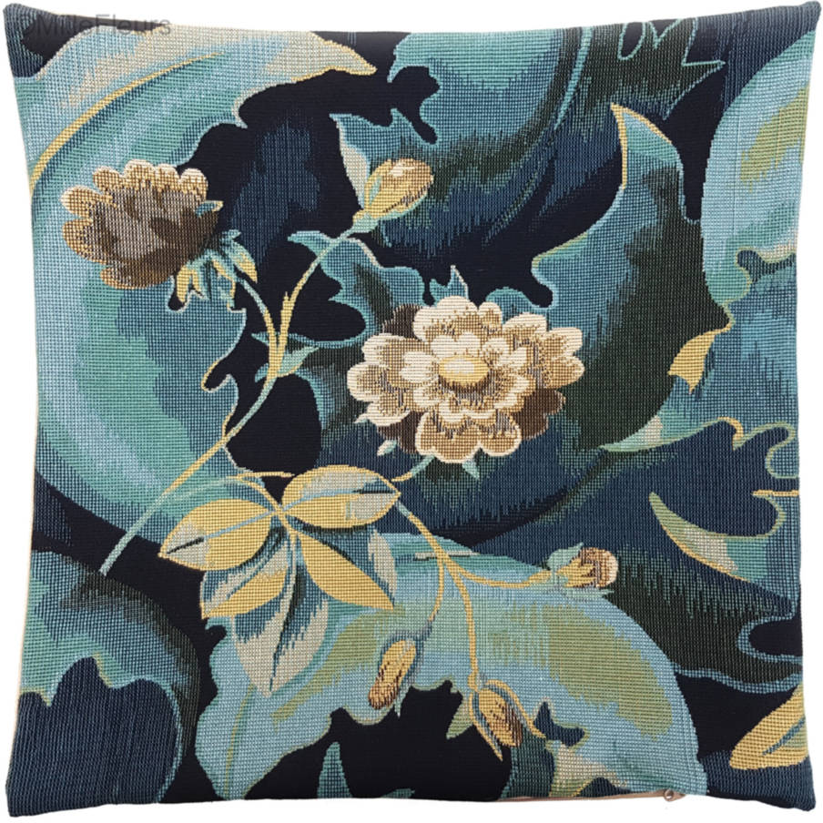 Forest with Flower (William Morris) Housses de coussin William Morris & Co - Mille Fleurs Tapestries
