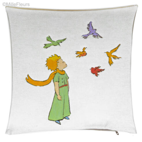 The Little Prince with birds