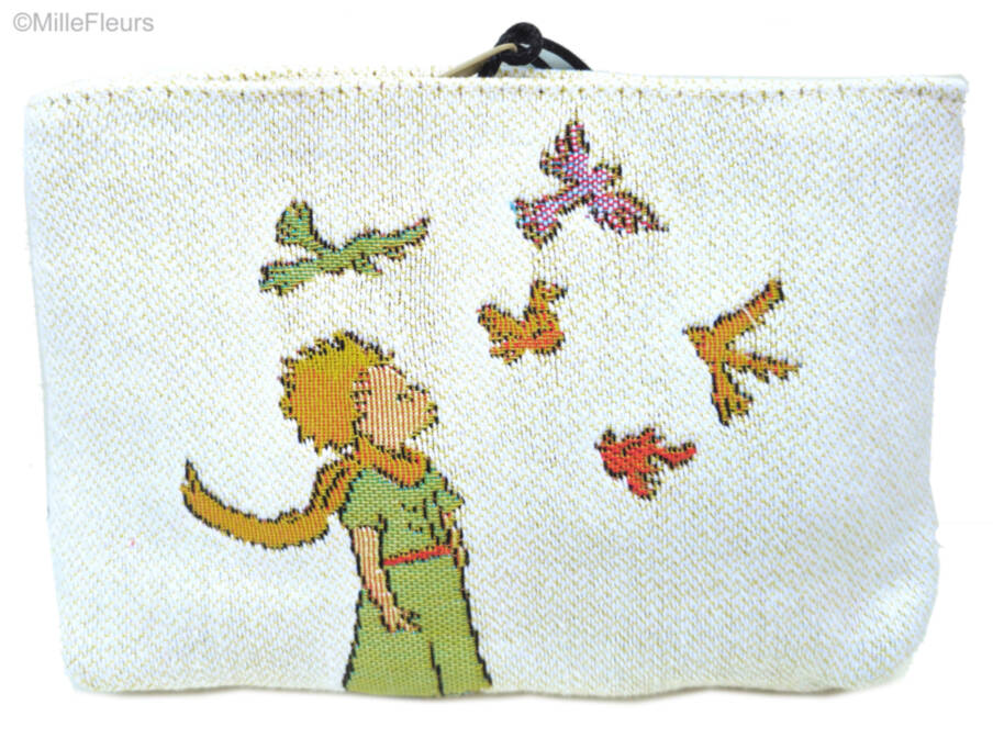 De Kleine Prins met vogels Make-up Tasjes De Kleine Prins - Mille Fleurs Tapestries