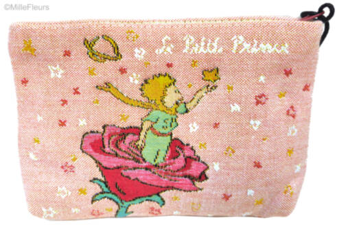 The Little Prince on a rose