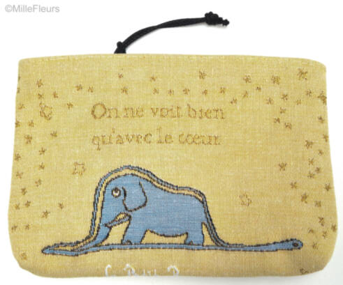 De Kleine Prins boa eet een olifant