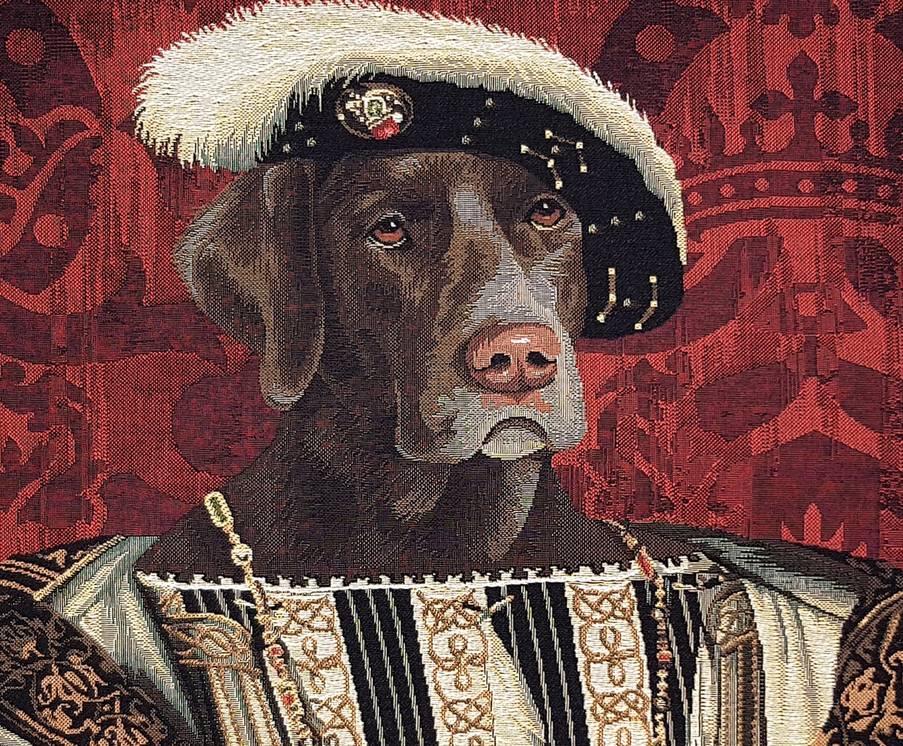 Perro Francisco I de Francia Fundas de cojín Perros - Mille Fleurs Tapestries