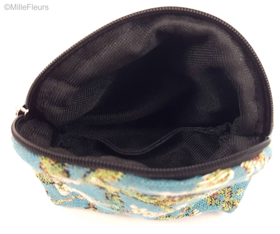 Almond (Van Gogh) Make-up Bags Zipper Pouches - Mille Fleurs Tapestries