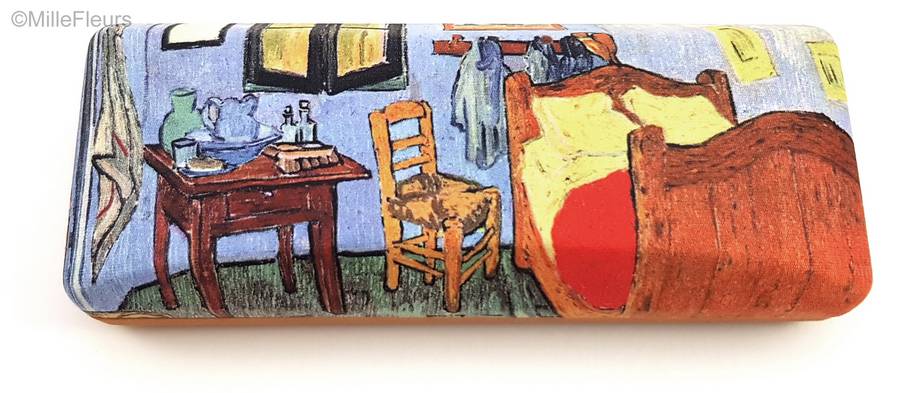 El Dormitorio (Vincent Van Gogh) Accesorios Estuches para gafas - Mille Fleurs Tapestries