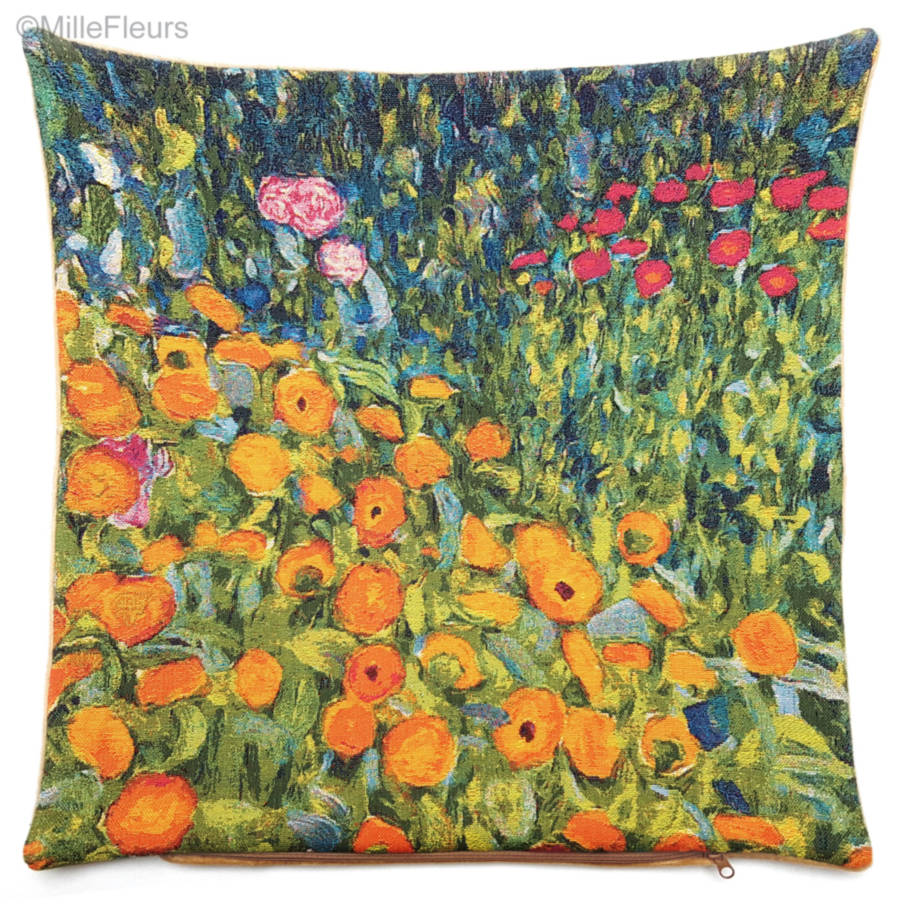 Flower Garden (Klimt) Tapestry cushions Gustav Klimt - Mille Fleurs Tapestries