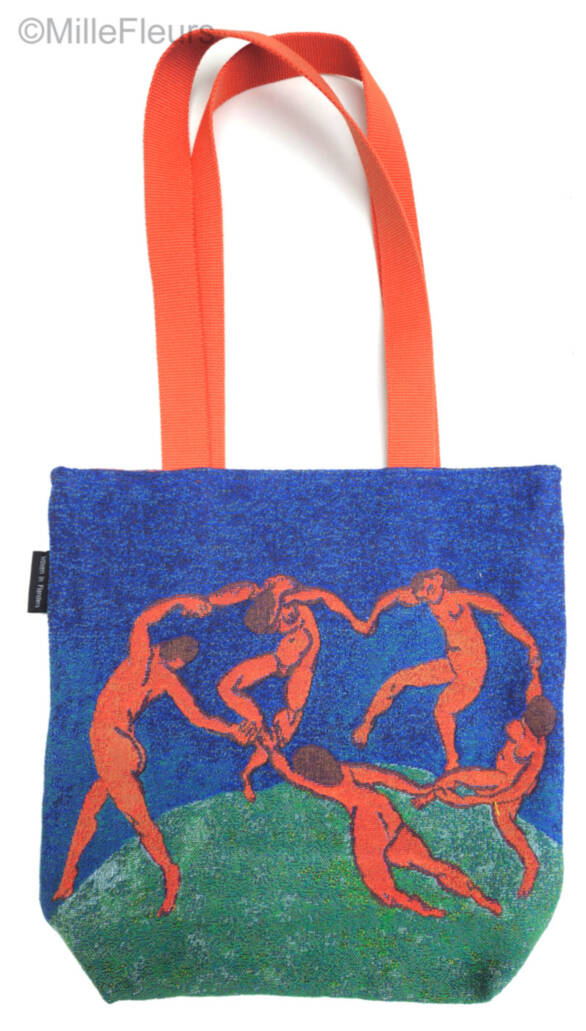 The Dance II Tote Bags Masterpieces - Mille Fleurs Tapestries