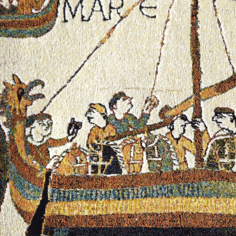 Mare Tapestry cushions Bayeux tapestry - Mille Fleurs Tapestries
