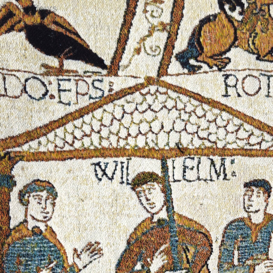 Willelm Sierkussens Wandtapijt van Bayeux - Mille Fleurs Tapestries