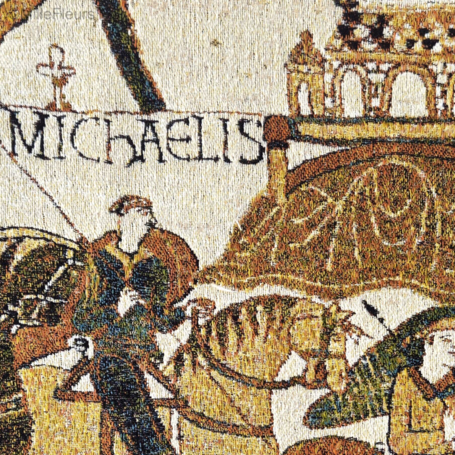 Monte Michaelis Tapestry cushions Bayeux tapestry - Mille Fleurs Tapestries