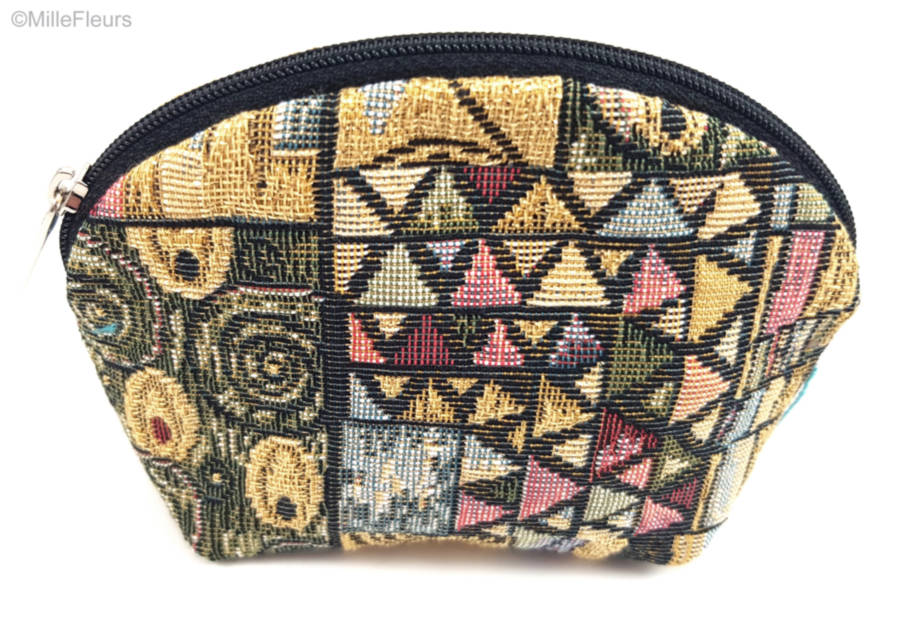 Klimt I Make-up Bags Zipper Pouches - Mille Fleurs Tapestries