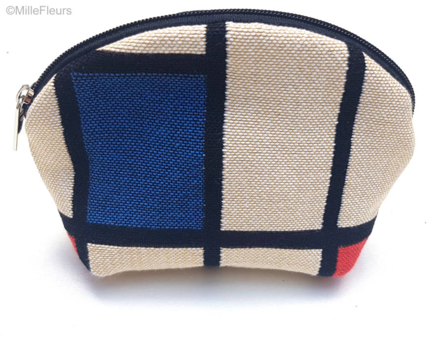 Mondriaan Make-up Bags Zipper Pouches - Mille Fleurs Tapestries