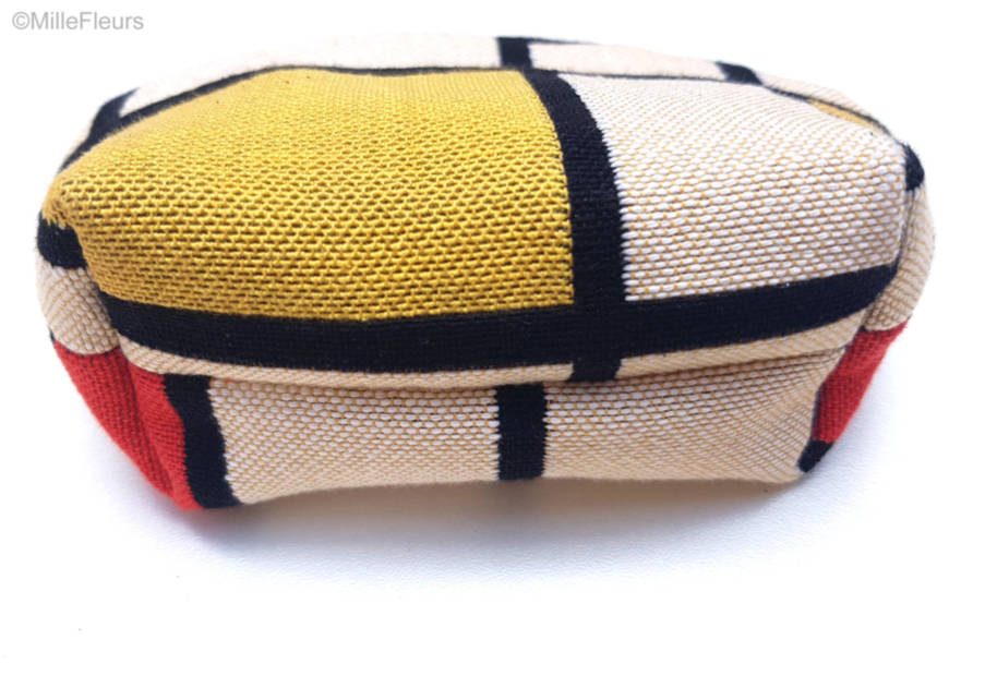 Mondriaan Make-up Bags Zipper Pouches - Mille Fleurs Tapestries