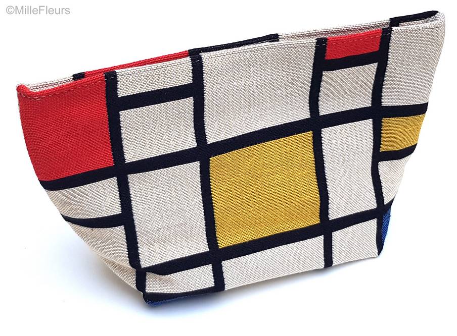 Mondriaan Make-up Bags Masterpieces - Mille Fleurs Tapestries