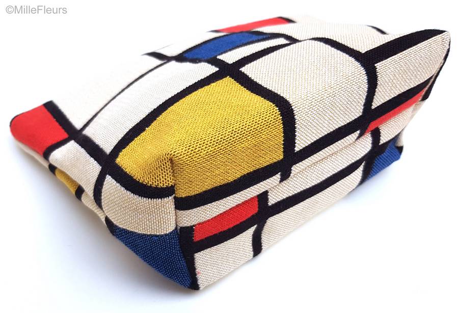 Mondriaan Bolsas de Maquillaje Obras Maestras - Mille Fleurs Tapestries