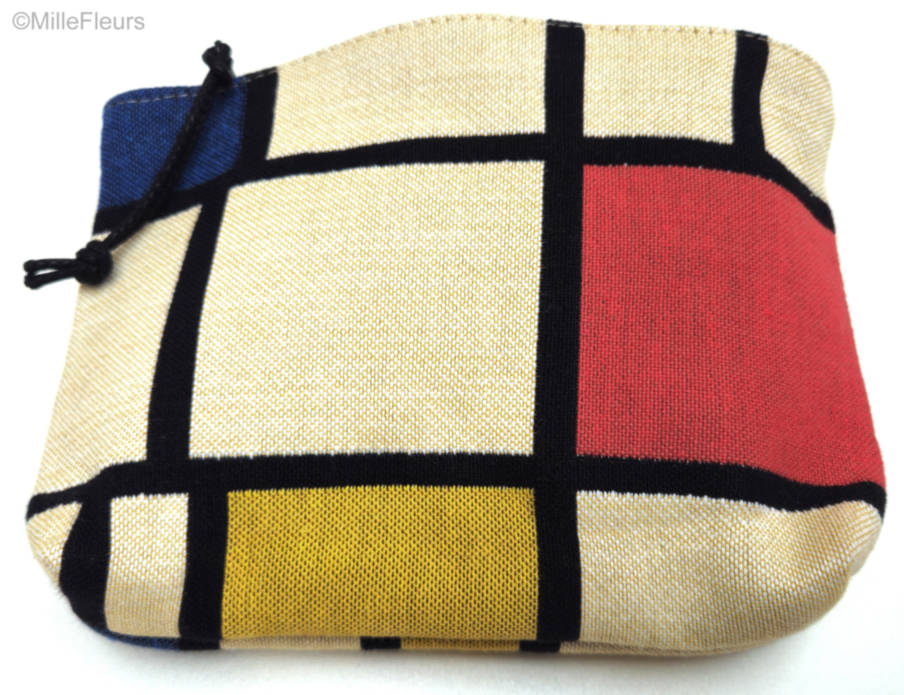 Mondriaan Make-up Tasjes Ritszakjes - Mille Fleurs Tapestries