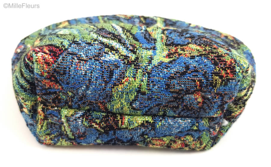 Irissen (Van Gogh) Make-up Tasjes Ritszakjes - Mille Fleurs Tapestries