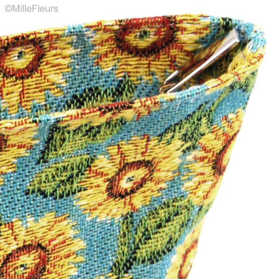 Sunflowers Make-up Bags Flowers - Mille Fleurs Tapestries