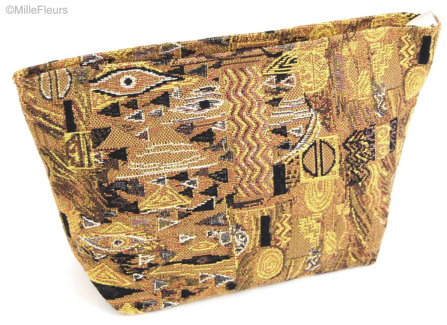 Klimt II Bolsas de Maquillaje Obras Maestras - Mille Fleurs Tapestries