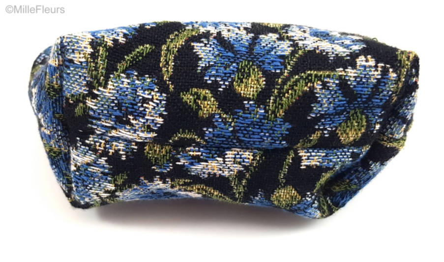 Cornflower Make-up Bags Zipper Pouches - Mille Fleurs Tapestries