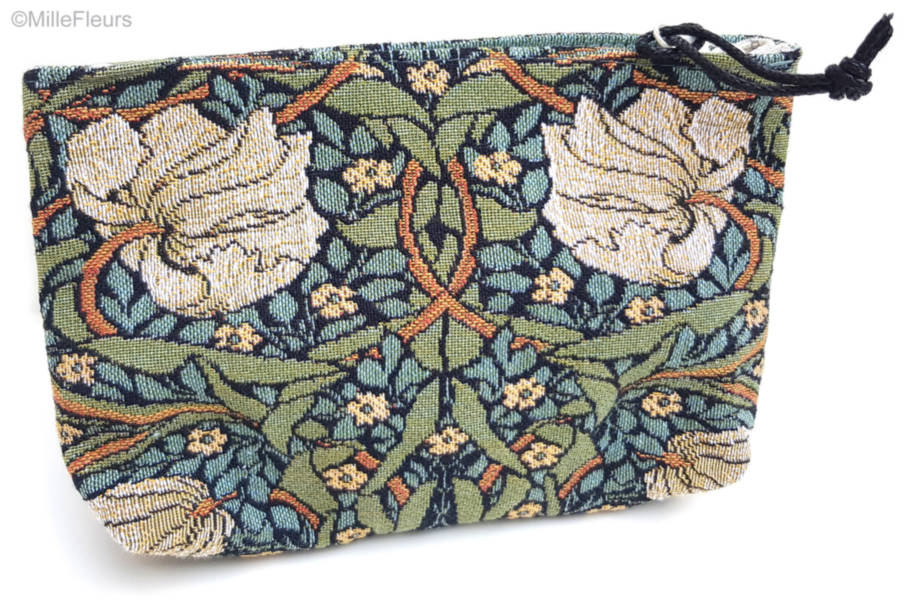Pimpernel (William Morris) Make-up Bags Zipper Pouches - Mille Fleurs Tapestries