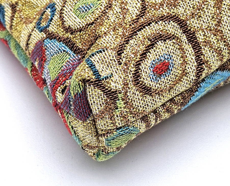 Fleurs (Klimt) Sacs de Maquillage Pochettes Zippées - Mille Fleurs Tapestries
