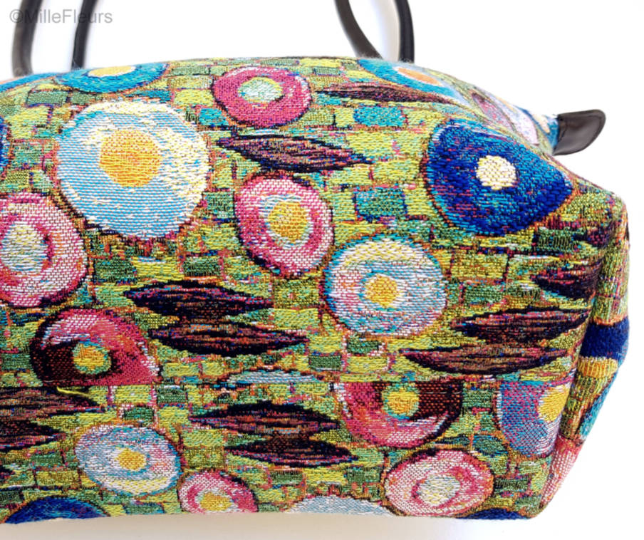 Klimt Cercles Sacs Gustav Klimt - Mille Fleurs Tapestries