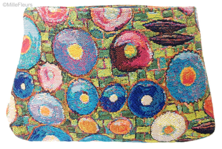 Klimt Cirkels Make-up Tasjes Ritszakjes - Mille Fleurs Tapestries