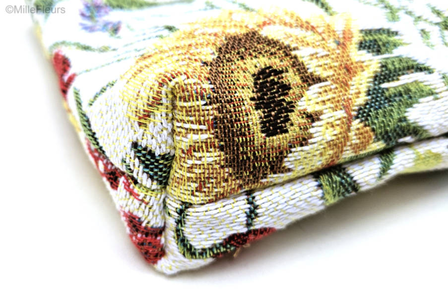 Field Flowers Make-up Bags Zipper Pouches - Mille Fleurs Tapestries