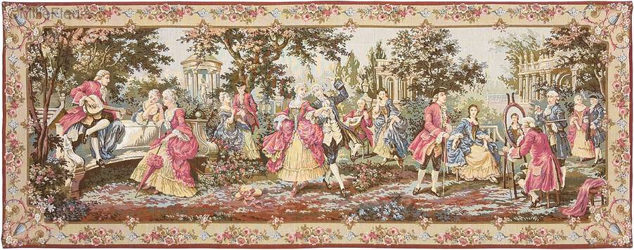François Boucher Tapices de pared Románticos y Pastorales - Mille Fleurs Tapestries
