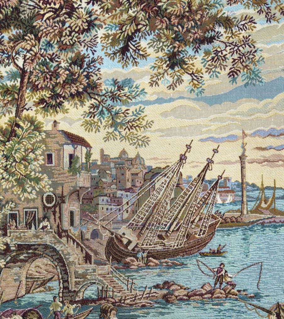 Venetië Wandtapijten Kaarten en Nautisch - Mille Fleurs Tapestries