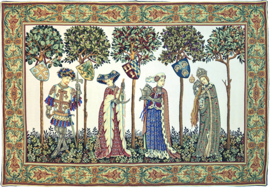 La Manta Wandtapijten Andere Middeleeuwse - Mille Fleurs Tapestries