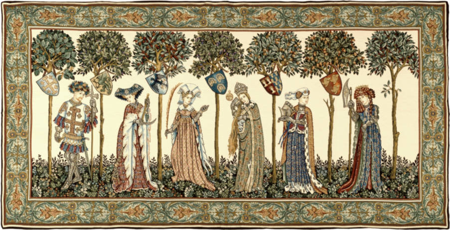 La Manta Wall tapestries Other Medieval - Mille Fleurs Tapestries