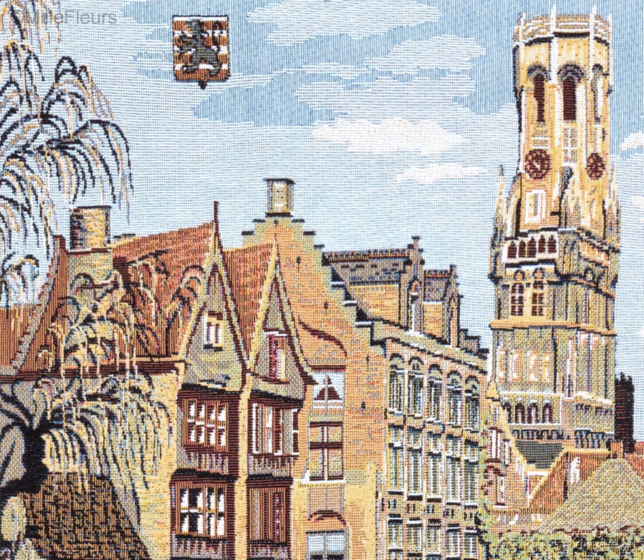 Rozenhoedkaai, Bruges Tapisseries murales Bruges et la Flandre - Mille Fleurs Tapestries