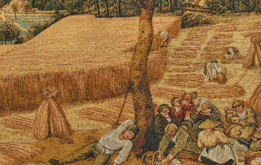 La Moisson (Breughel) Tapisseries murales Chefs-d'œuvre - Mille Fleurs Tapestries