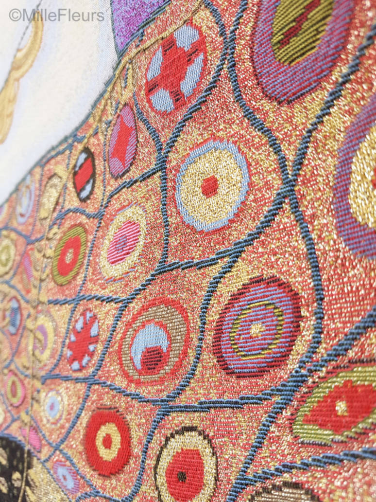 Waterslangen I (Klimt) Wandtapijten Gustav Klimt - Mille Fleurs Tapestries