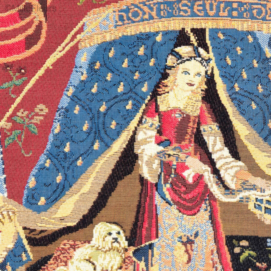 To my only Desire Wall tapestries Lady and the Unicorn - Mille Fleurs Tapestries