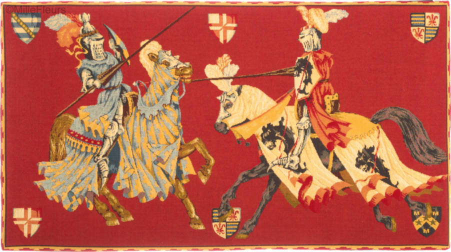 Tournament Wall tapestries Medieval Knights - Mille Fleurs Tapestries