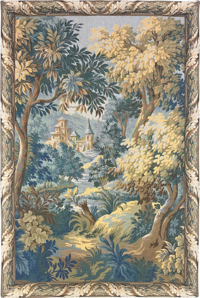 Verdure Flamande Tapisseries murales Verdures - Mille Fleurs Tapestries