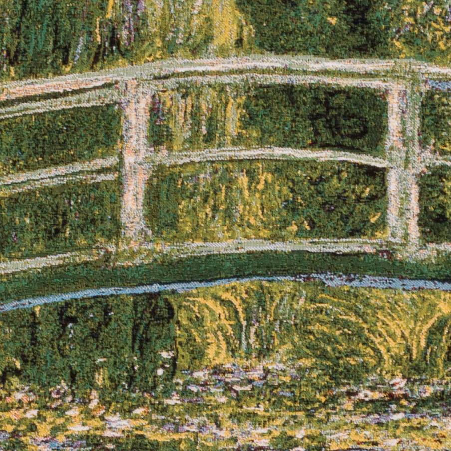 Japanse Brug (Monet) Wandtapijten Claude Monet - Mille Fleurs Tapestries