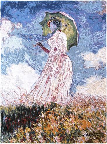 Woman with a Parasol (Monet)