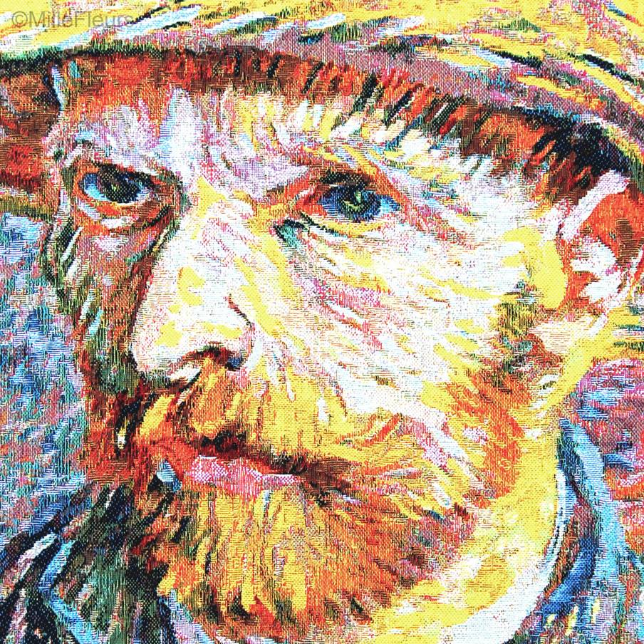 Autoportrait (Van Gogh) Tapisseries murales Vincent Van Gogh - Mille Fleurs Tapestries