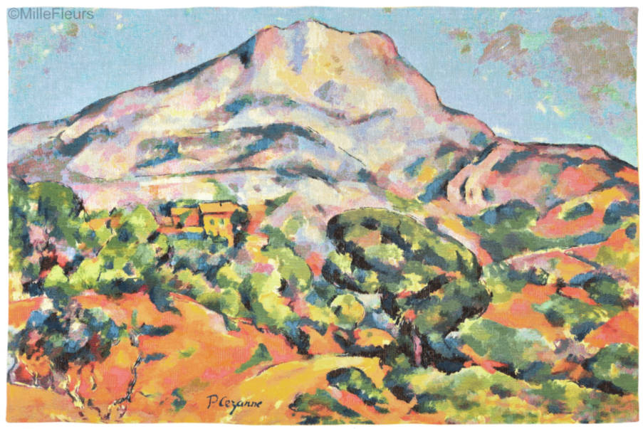 Mountains of Sainte-Victoire Wall tapestries Masterpieces - Mille Fleurs Tapestries